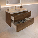 Tuscany 36" Wall Mounted Single Basin Vanity Set with Cabinet and Acrylic Vanity Top - image 3