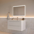Tuscany 36" Wall Mounted Single Basin Vanity Set with Cabinet and Acrylic Vanity Top - image 14