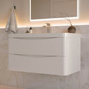 Tuscany 36" Wall Mounted Single Basin Vanity Set with Cabinet and Acrylic Vanity Top - image 15