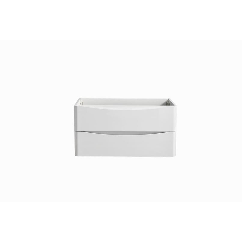 Tuscany 36" Single Wall Mounted Vanity Cabinet - Less Vanity Top - image 1