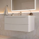 Tuscany 40" Wall Mounted Single Basin Vanity Set with Cabinet and Acrylic Vanity Top - image 15