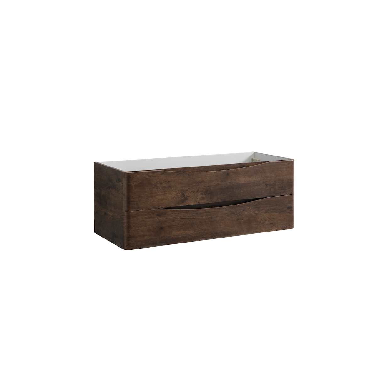 Tuscany 48" Double Wall Mounted Vanity Cabinet - Less Vanity Top - image 1