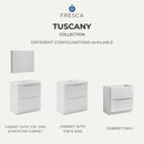 Tuscany 36" Single Free Standing Vanity Cabinet - Less Vanity Top - image 6