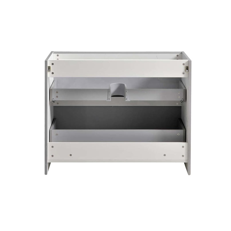 Senza 40" Single Free Standing Manufactured Wood Vanity Cabinet Only - Less Vanity Top - image 8