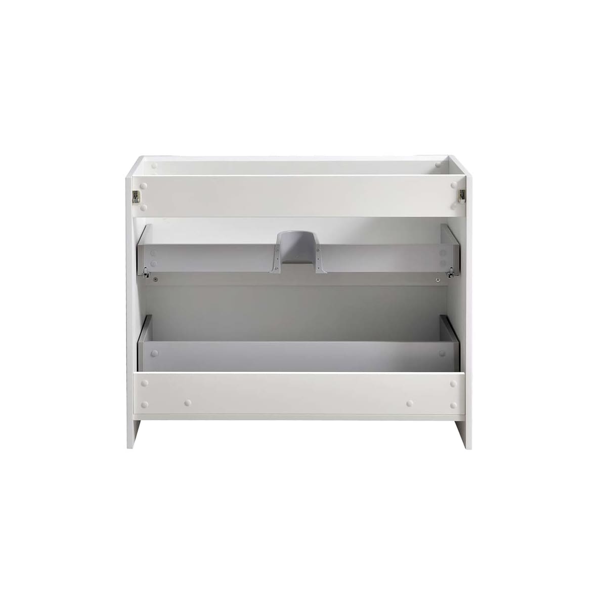 Senza 40" Single Free Standing Manufactured Wood Vanity Cabinet Only - Less Vanity Top