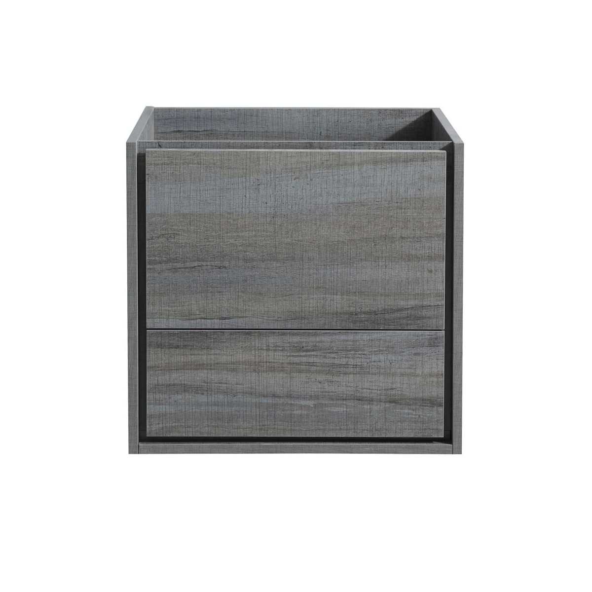 Catania 24" Single Wall Mounted Manufactured Wood Vanity Cabinet Only - Less Vanity Top