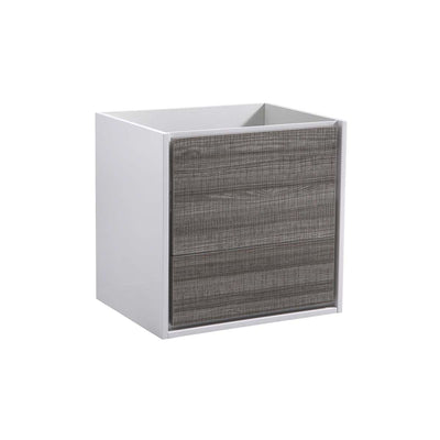 Catania 24" Single Wall Mounted Manufactured Wood Vanity Cabinet Only - Less Vanity Top - image 1