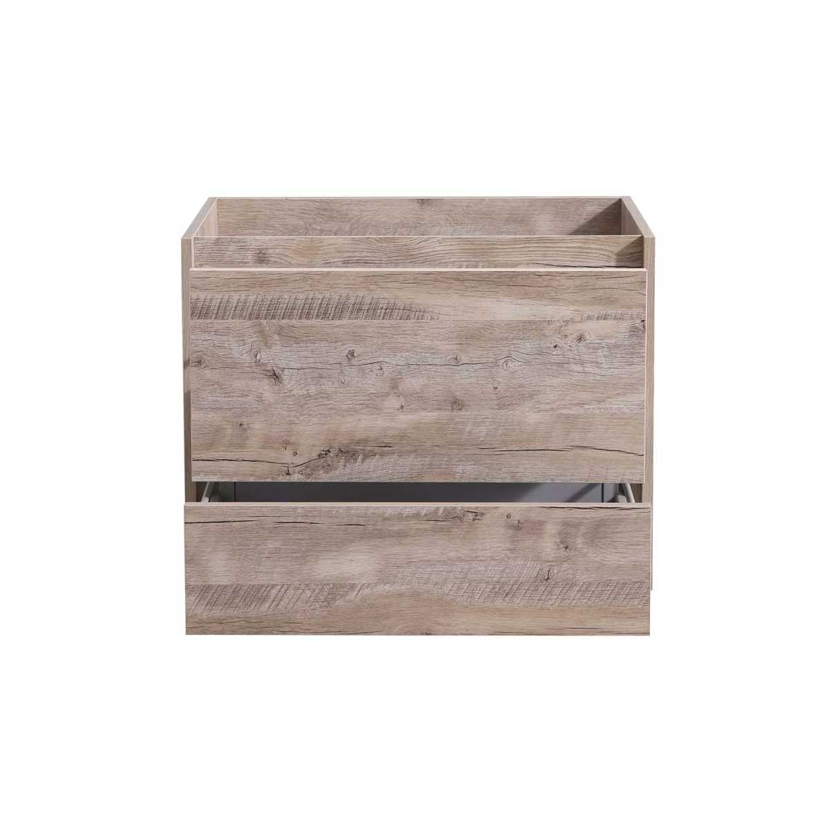 Catania 30" Single Wall Mounted Manufactured Wood Vanity Cabinet Only - Less Vanity Top