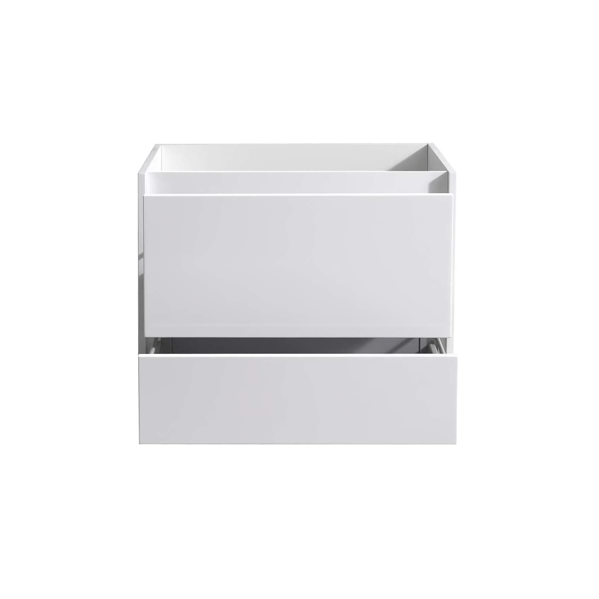 Catania 30" Single Wall Mounted Manufactured Wood Vanity Cabinet Only - Less Vanity Top