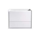 Catania 30" Single Wall Mounted Manufactured Wood Vanity Cabinet Only - Less Vanity Top - image 5
