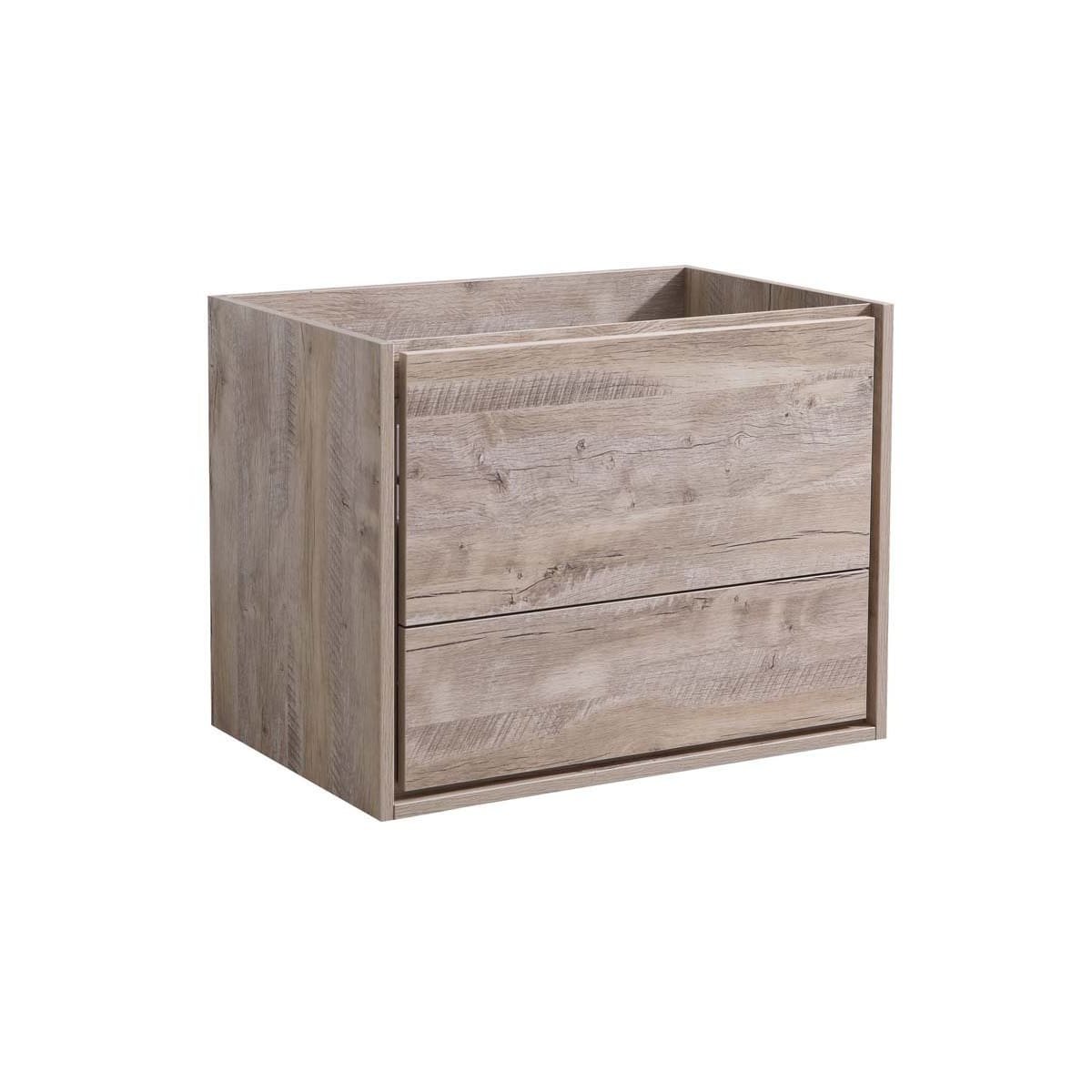 Catania 30" Single Wall Mounted Manufactured Wood Vanity Cabinet Only - Less Vanity Top