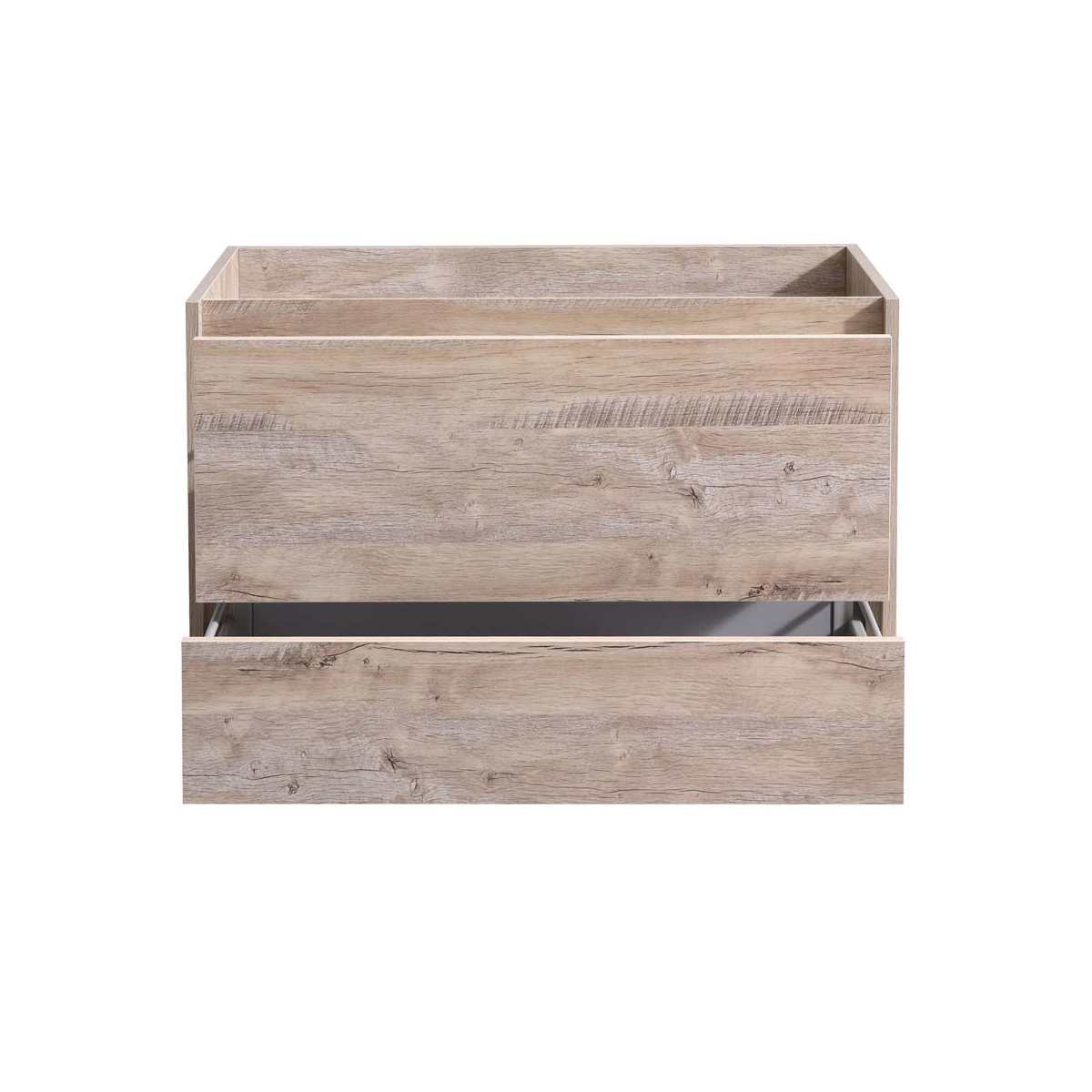 Catania 36" Single Wall Mounted Manufactured Wood Vanity Cabinet Only - Less Vanity Top