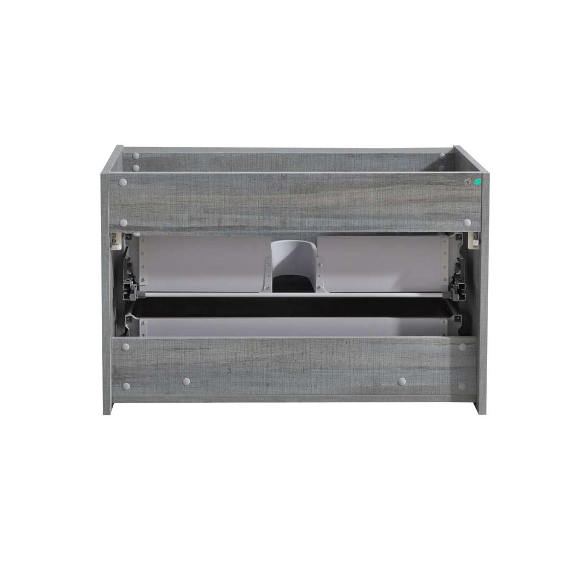 Catania 36" Single Wall Mounted Manufactured Wood Vanity Cabinet Only - Less Vanity Top