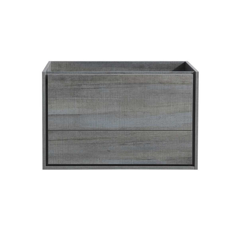 Catania 36" Single Wall Mounted Manufactured Wood Vanity Cabinet Only - Less Vanity Top - image 2