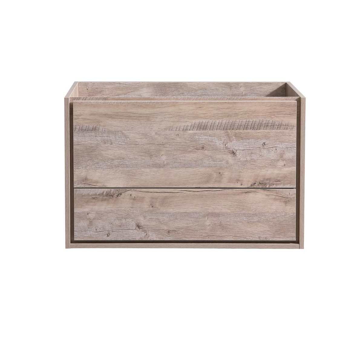 Catania 36" Single Wall Mounted Manufactured Wood Vanity Cabinet Only - Less Vanity Top
