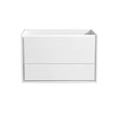 Catania 36" Single Wall Mounted Manufactured Wood Vanity Cabinet Only - Less Vanity Top - image 5