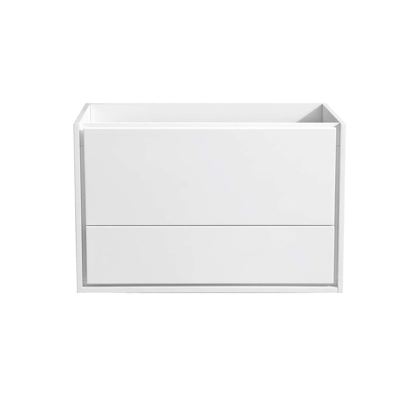 Catania 36" Single Wall Mounted Manufactured Wood Vanity Cabinet Only - Less Vanity Top - image 5