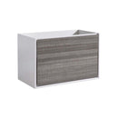 Catania 36" Single Wall Mounted Manufactured Wood Vanity Cabinet Only - Less Vanity Top - image 1