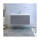Catania 48" Wall Mounted Single Basin Vanity Set with Cabinet and Acrylic Vanity Top - image 6