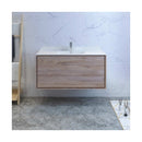 Catania 48" Wall Mounted Single Basin Vanity Set with Cabinet and Acrylic Vanity Top - image 8