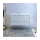 Catania 48" Wall Mounted Single Basin Vanity Set with Cabinet and Acrylic Vanity Top - image 9