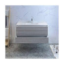 Catania 48" Wall Mounted Single Basin Vanity Set with Cabinet and Acrylic Vanity Top - image 10