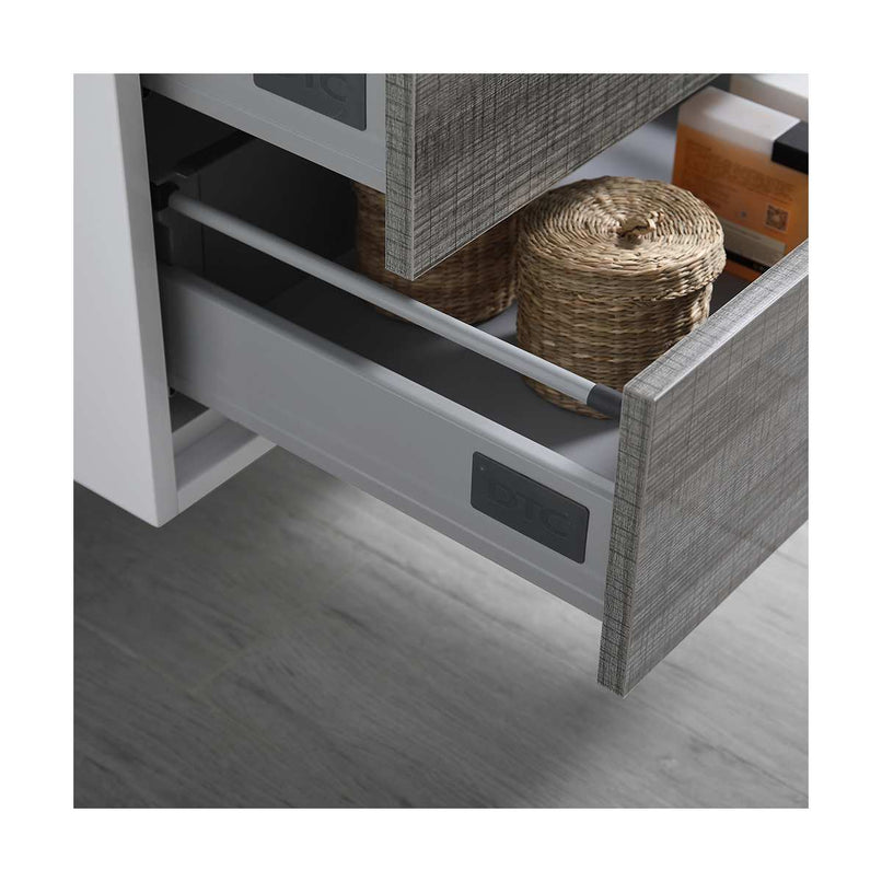 Catania 48" Wall Mounted Single Basin Vanity Set with Cabinet and Acrylic Vanity Top - image 25