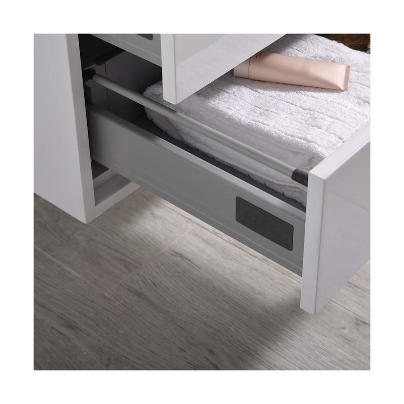 Catania 48" Wall Mounted Single Basin Vanity Set with Cabinet and Acrylic Vanity Top - image 28