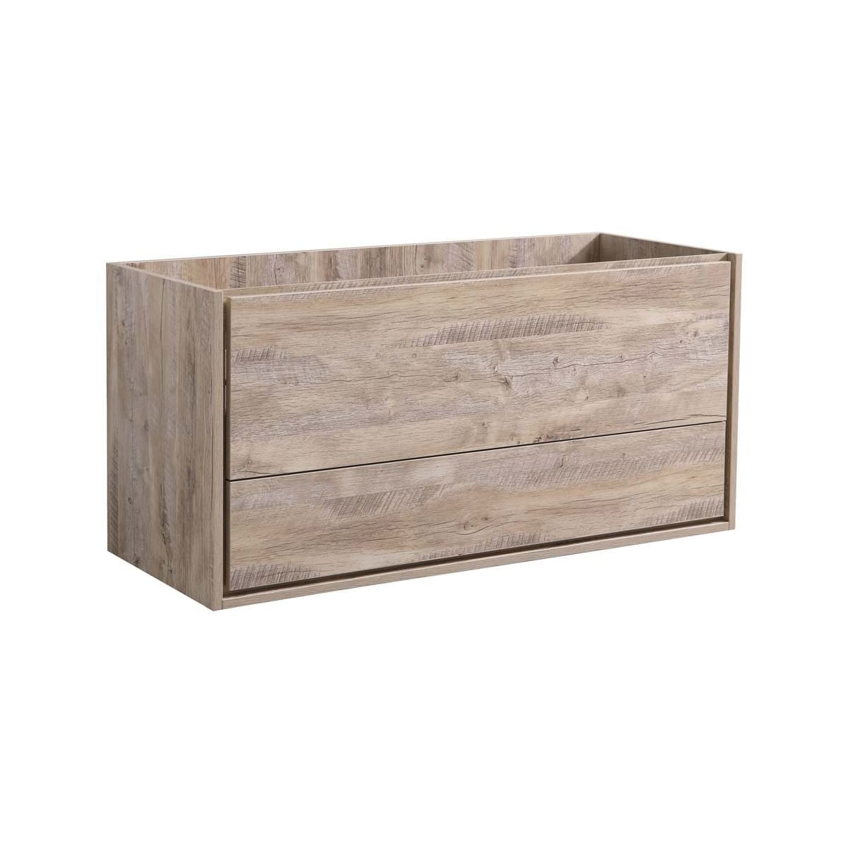 Catania 48" Single Wall Mounted Manufactured Wood Vanity Cabinet Only - Less Vanity Top