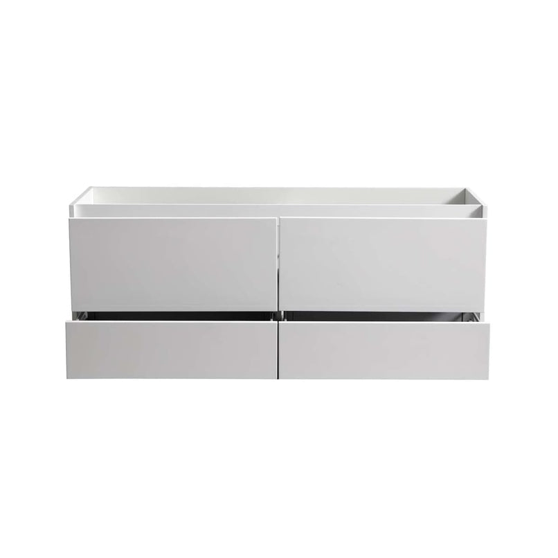 Catania 60" Double Wall Mounted Manufactured Wood Vanity Cabinet Only - Less Vanity Top - image 9