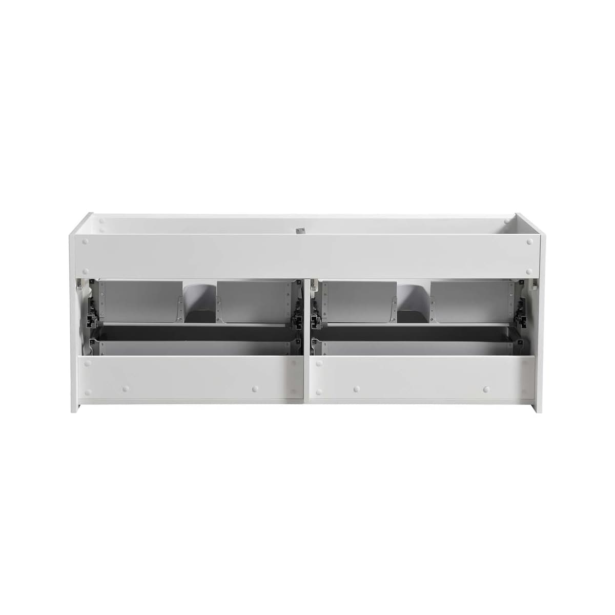 Catania 60" Double Wall Mounted Manufactured Wood Vanity Cabinet Only - Less Vanity Top - image 13