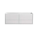 Catania 60" Double Wall Mounted Manufactured Wood Vanity Cabinet Only - Less Vanity Top - image 2