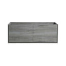 Catania 60" Double Wall Mounted Manufactured Wood Vanity Cabinet Only - Less Vanity Top - image 3