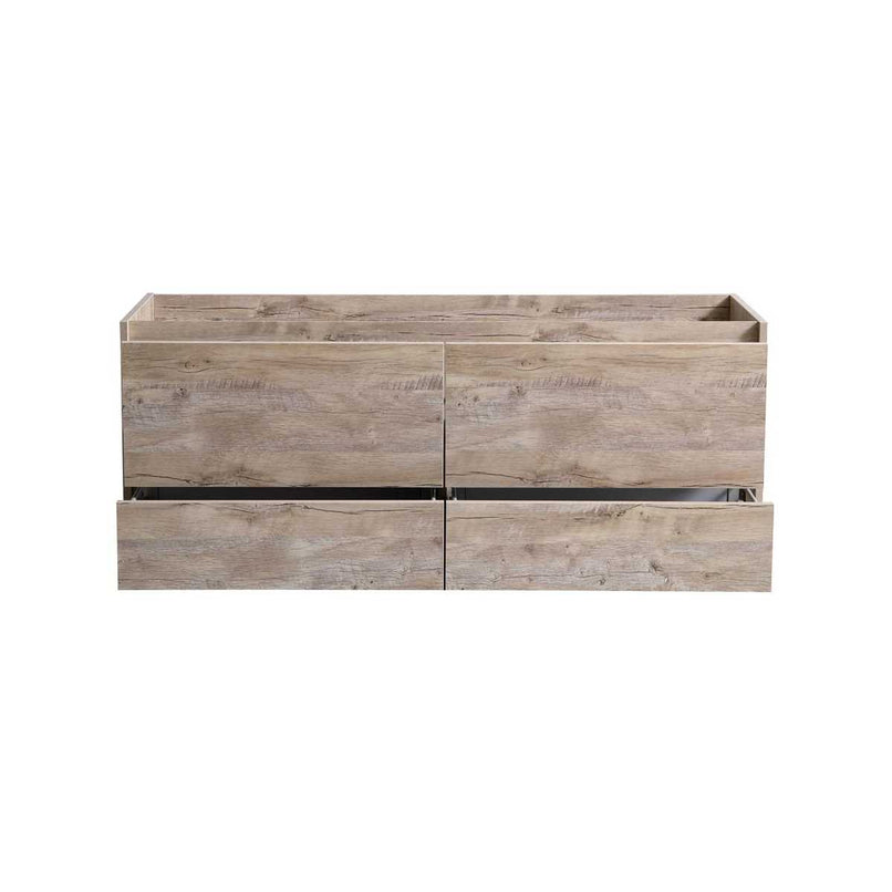 Catania 60" Single Wall Mounted Manufactured Wood Vanity Cabinet Only - Less Vanity Top - image 8