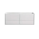 Catania 60" Single Wall Mounted Manufactured Wood Vanity Cabinet Only - Less Vanity Top - image 3