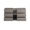 Lazzaro 60" Double Free Standing Manufactured Wood Vanity Cabinet Only - Less Vanity Top - image 8