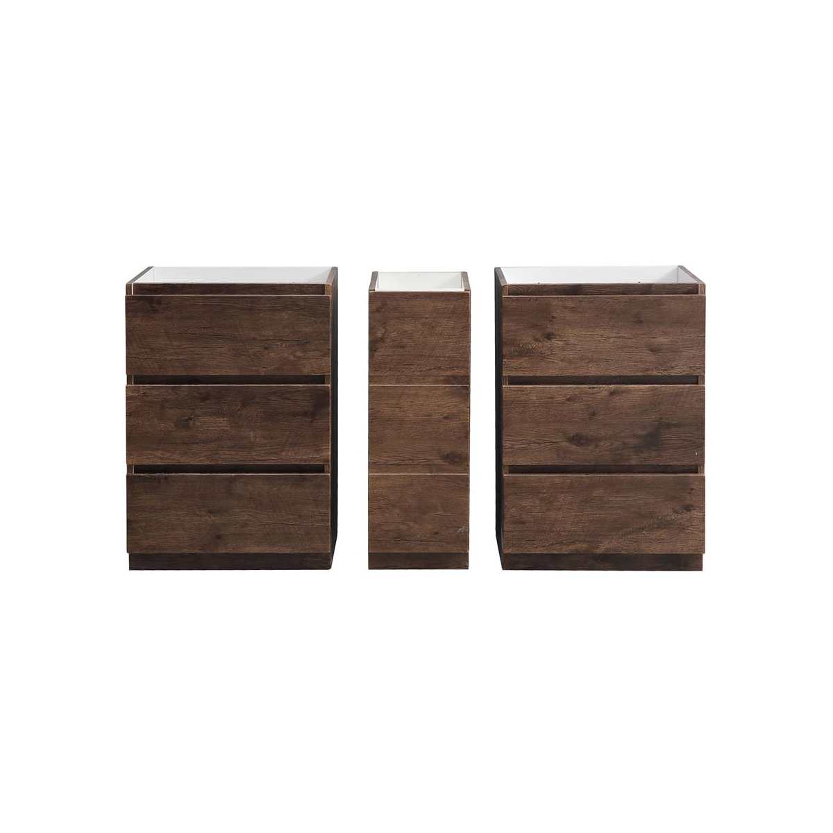 Lazzaro 60" Double Free Standing Manufactured Wood Vanity Cabinet Only - Less Vanity Top - image 13