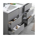 Lazzaro 60" Free Standing Double Basin Vanity Set with Cabinet and Acrylic Vanity Top - image 14