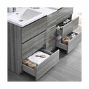 Lazzaro 60" Free Standing Double Basin Vanity Set with Cabinet and Acrylic Vanity Top - image 15