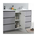 Lazzaro 60" Free Standing Double Basin Vanity Set with Cabinet and Acrylic Vanity Top - image 17