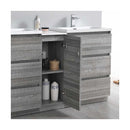 Lazzaro 60" Free Standing Double Basin Vanity Set with Cabinet and Acrylic Vanity Top - image 18
