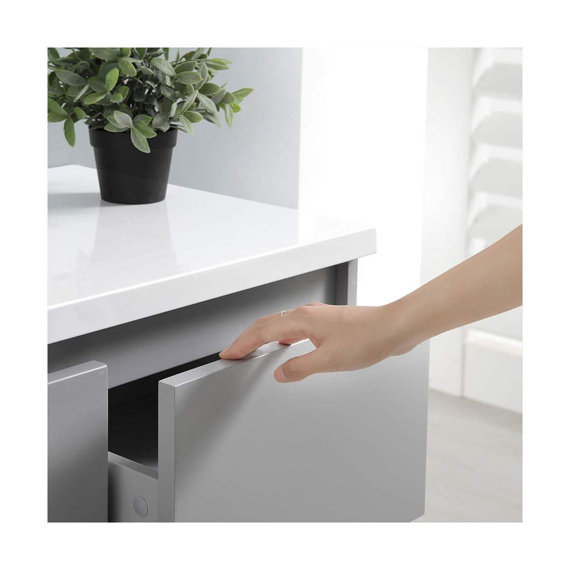 Lazzaro 60" Free Standing Double Basin Vanity Set with Cabinet and Acrylic Vanity Top - image 25