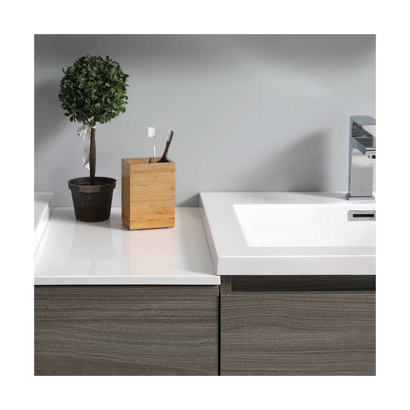 Lazzaro 60" Free Standing Double Basin Vanity Set with Cabinet and Acrylic Vanity Top - image 27