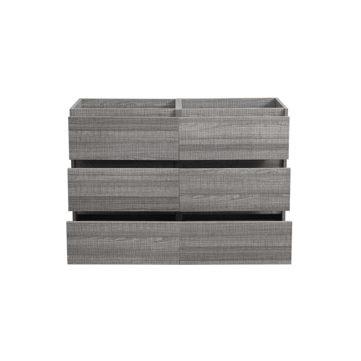 Lazzaro 48" Double Free Standing Manufactured Wood Vanity Cabinet Only - Less Vanity Top