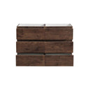 Lazzaro 48" Double Free Standing Manufactured Wood Vanity Cabinet Only - Less Vanity Top - image 9