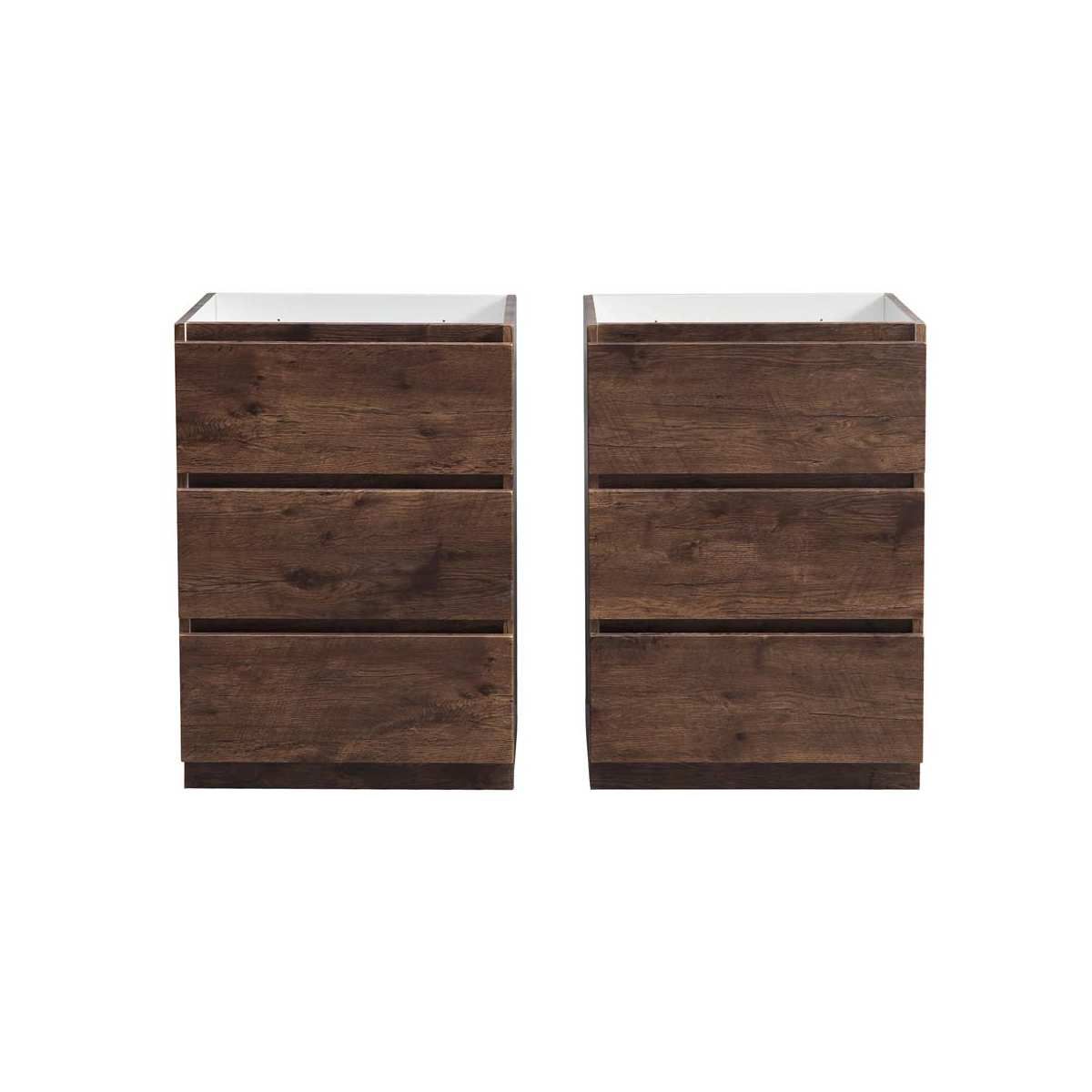Lazzaro 48" Double Free Standing Manufactured Wood Vanity Cabinet Only - Less Vanity Top - image 13