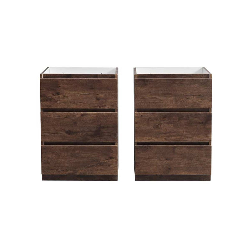 Lazzaro 48" Double Free Standing Manufactured Wood Vanity Cabinet Only - Less Vanity Top - image 13