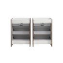 Lazzaro 48" Double Free Standing Manufactured Wood Vanity Cabinet Only - Less Vanity Top - image 16