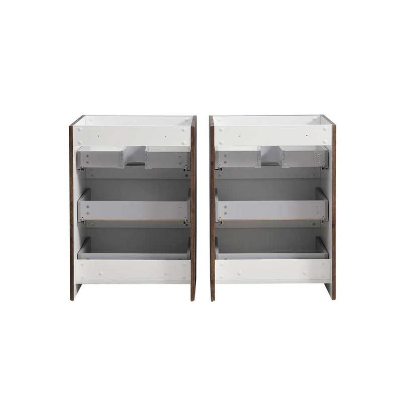 Lazzaro 48" Double Free Standing Manufactured Wood Vanity Cabinet Only - Less Vanity Top - image 16