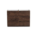 Lazzaro 48" Double Free Standing Manufactured Wood Vanity Cabinet Only - Less Vanity Top - image 4